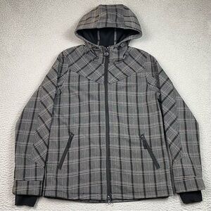 Outback Trading Co Womens Size M Oxley SoftShell Jacket Equestrian Full Zip Gray